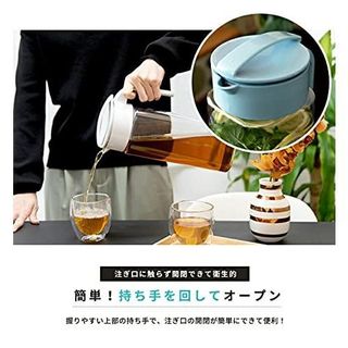 Bình nước cao cấp nắp xoay, có tay cầm Drink Vio 2.1L chất nhựa ABS cao cấp nhập khẩu Nhật Bản
