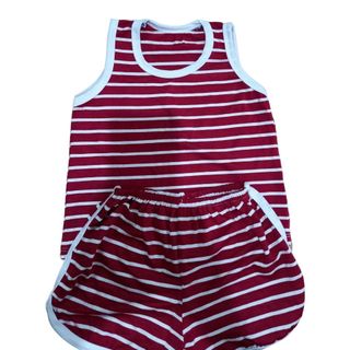 BỘ COTTON ( ÁO SÁT NÁCH VIỀN SỌC IN - TRƠN ) CHO BÉ TRAI ( GÁI ) - ĐỒ BỘ TRẺ EM .