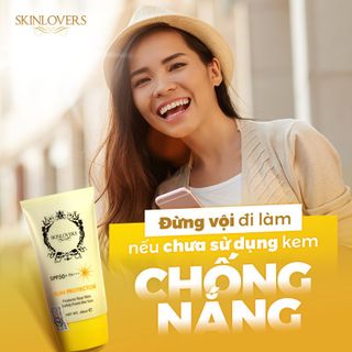 [ Mua 6 tặng 1] Kem chống nắng Skinlovers không tan trong nước SPF 50+ PA+++ 40ML