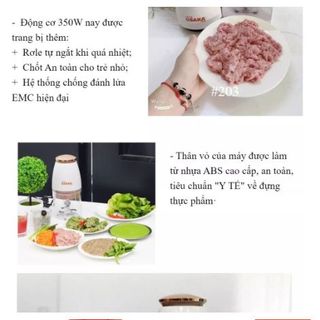 Máy xay sinh tố xay thịt cá xay đá chính hãng Osaka mẫu mới bảo hành 12 tháng