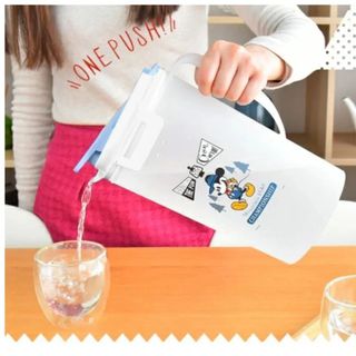 Bình nước  nắp bật Asvel 2L nhựa PP cao cấp kháng khuẩn nhập khẩu từ Nhật Bản