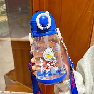 Bình nước ANT-MAN Sticker nắp bật cực cool 750ml