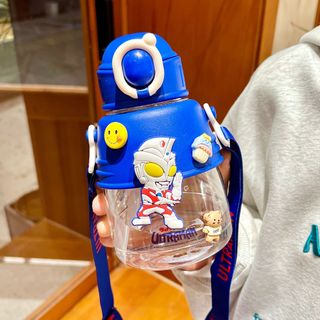 Bình nước ANT-MAN Sticker nắp bật cực cool 750ml