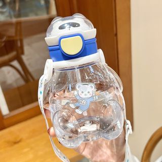 Binhd nước 3chiều Gấu Panda nắp bấm cực yêu 750ml