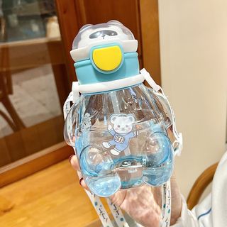 Binhd nước 3chiều Gấu Panda nắp bấm cực yêu 750ml