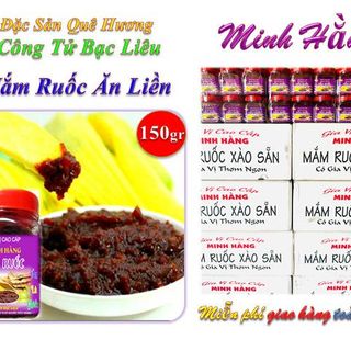 Mắm Ruốc Pha Sẵn (Minh Hằng) - Combo 12 hũ/lốc giá sỉ