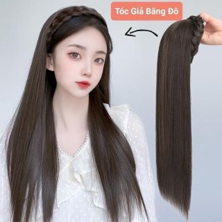 Tóc giả cài băng đô