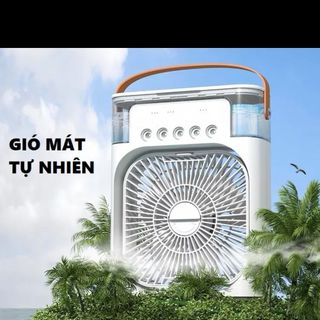 ️️️QUẠT ĐIỀU HÒA HƠI NƯỚC MINI ️,Có Đèn Led 7 Màu...