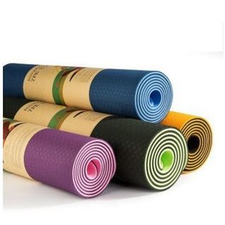 [FREESHIP] THẢM TẬP YOGA TPE CAO CẤP 2 LỚP 6MM