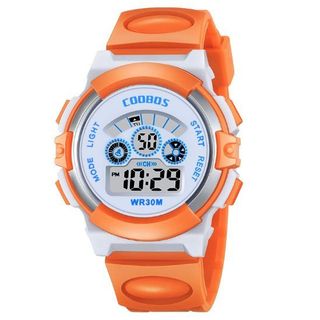 (Chuyên Sỉ) ĐỒNG HỒ THỂ THAO COOLBOSS TRẺ EM - ĐỒNG HỒ BÉ TRAI BÉ GÁI COOBOS 0119 ĐÈN LED 7 MÀU