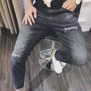 QUẦN JEAN NAM DÀI BASIC 01