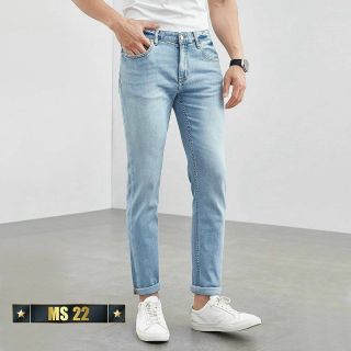 QUẦN JEAN NAM DÀI BASIC 01