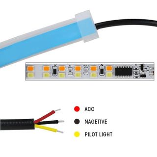 Dây đèn led mí xi nhan đuổi audi