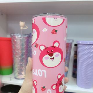 Ly giữ nhiệt hoạ tiết Dremon,dung tích 600ml,tặng kèm ống hút inox+ túi đựng ly+ cọ vệ sinh ống hút
