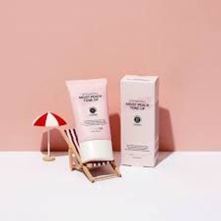 Kem chống nắng nâng tone trắng hồng LOOKS&MEII 50ml