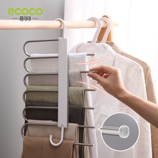 Móc treo quần áo thông minh, gấp gọn Ecoco mã 2020, hàng chính hãng cao cấp, độ bền cao, tiện ích cho mọi nhà giá sỉ