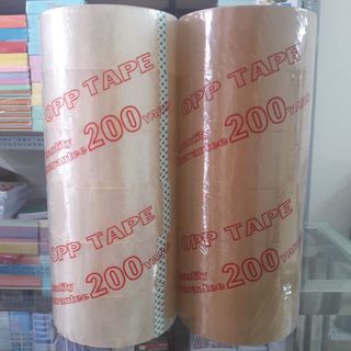 Băng Keo, Băng Dính Trong/Đục 200Yard (2kg/cây 6 Cuộn), Băng Keo  Dán Thùng, Đóng Gói giá sỉ