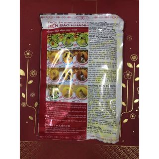 Hiển Bảo Khánh Vành Khuyên Căng Lửa (Số 2) 200g - Thức Ăn Chim Cao Cấp