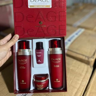 Bộ mỹ phẩm cao cấp CHARMZONE DeAge CRD dưỡng ẩm dịu nhẹ và Làm sạch lỗ chân lông
