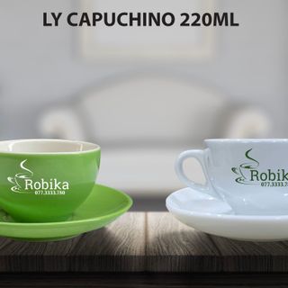 LY CAPUCHINO GỐM SỨ BÁT TRÀNG SANG TRỌNG NHÀ ROBIKA