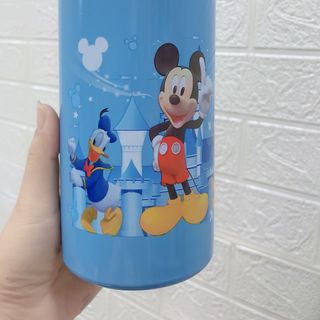 Ly giữ nhiệt hoạ tiết chuột mickey,dung tích 600ml,tặng kèm ống hút inox+ cọ vệ sinh ống hut+ túi đựng ly