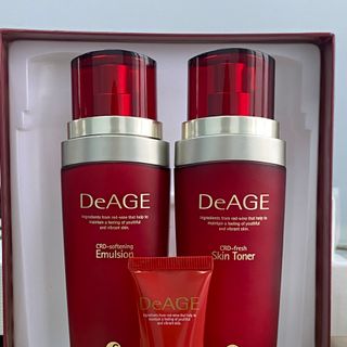 Bộ mỹ phẩm cao cấp CHARMZONE DeAge CRD dưỡng ẩm dịu nhẹ và Làm sạch lỗ chân lông