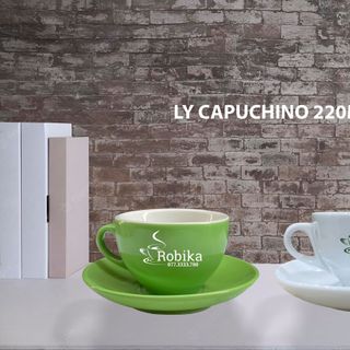 LY CAPUCHINO GỐM SỨ BÁT TRÀNG SANG TRỌNG NHÀ ROBIKA