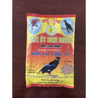 Cám Ớt Dinh Dưỡng dùng cho chim Nhồng - Két - Cưởng - Sáo 500gr