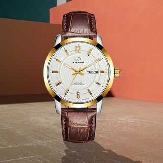 Đồng Hồ Nam - Thương Hiệu ETERNO EM2002L DA NÂU DEMI