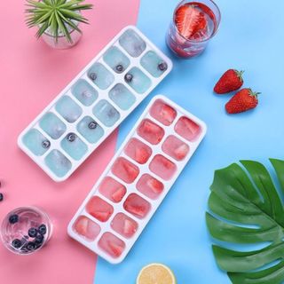 Khay làm đá - Khay làm đá silicon 14 viên tiện tích cho gia đình , đồ gia dụng thông minh, tiện ích