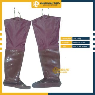 Ủng cấy dài cột dây size 36-43 màu đà, ủng đi mưa, ủng lội nước, ủng cấy đà bảo hộ lao động giá sỉ