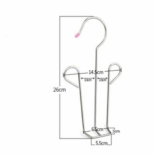 Móc treo trang phục đa năng,Móc phơi giày ,kẹp phơi đồ trẻ nhỏ nguyên liệu inox không gỉ - Shopbi&Mochi