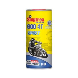 (New) Nhớt xe máy Singtrea 600 Sport 4T 10W40 Lon 0.8L giá sỉ