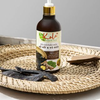 Dầu gội thảo mộc Kala 300ml chiết xuất từ bồ kết và vỏ bưởi
