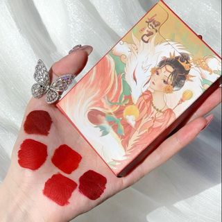 Set Son Kem Lì 5 Cây Son Cổ Trang Cô Gái LUSTWMDB