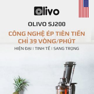 Máy ép trái cây, máy ép chậm Olivo SJ200 giá sỉ