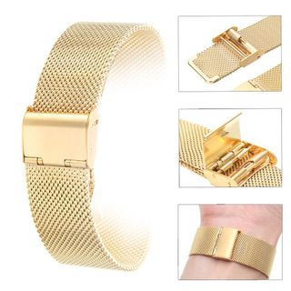 Dây Thép Lưới Đồng Hồ Size 20mm - MÀU VÀNG
