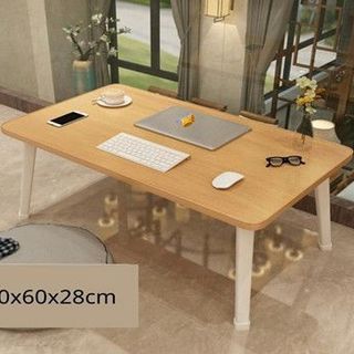 Bàn học gấp gọn chân trắng ngồi bệt - GG001