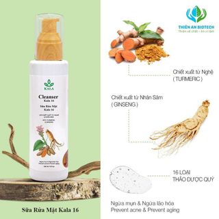 Sữa Rửa Mặt Thảo Dược Kala16