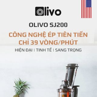 Máy ép trái cây, máy ép chậm Olivo SJ200
