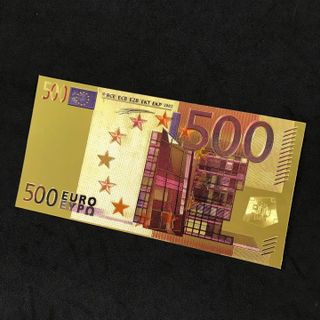 Tiền 500 EURO mạ vàng - SP000146
