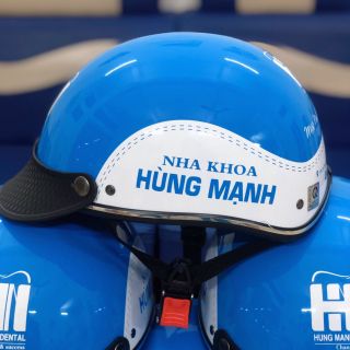 Mũ bảo hiểm in logo - quà tặng dịp 30/4