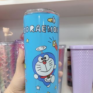 Ly giữ nhiệt hình lon nước,dung tích 600ml,tặng kèm ống hút inox + chổi về sinh ống hút+ túi đựng ly