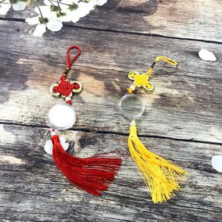 Dây treo đồng xu may mắn, kích thước: 32cm - SP000844