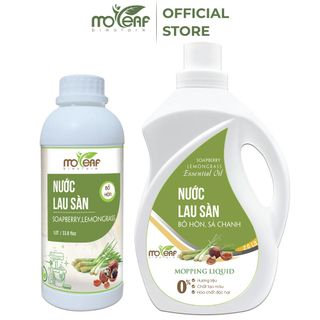 Nước Lau Sàn Hữu Cơ Moleaf đuổi muỗi tinh dầu Sả Chanh 4000ml giá sỉ