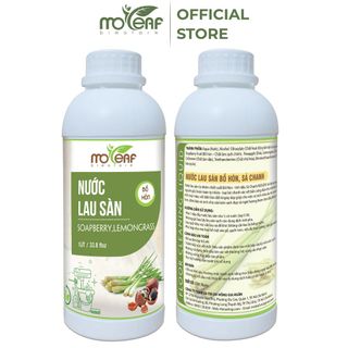 Nước Lau Sàn Hữu Cơ Moleaf đuổi muỗi tinh dầu Sả Chanh 4000ml