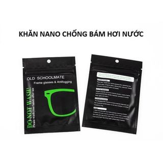 HỘP 50 KHĂN LAU KÍNH NANO GIẢM SƯƠNG MÙ giá sỉ