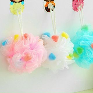 BÔNG TẮM CAO CẤP LƯỚI TRÒN TẠO BỌT