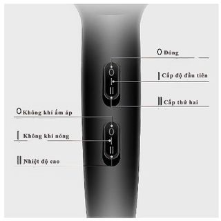 [Đời Mới Nhất] Máy sấy tóc Phát Sáng Xanh 2 chiều nóng lạnh Panosani công suất 3200W