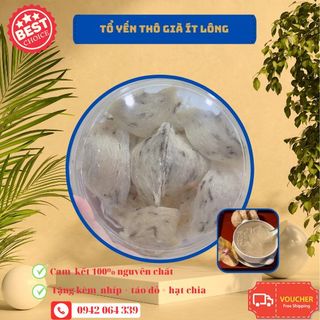 Tổ yến thô già nguyên chất ít lông loại 1 100g giá sỉ